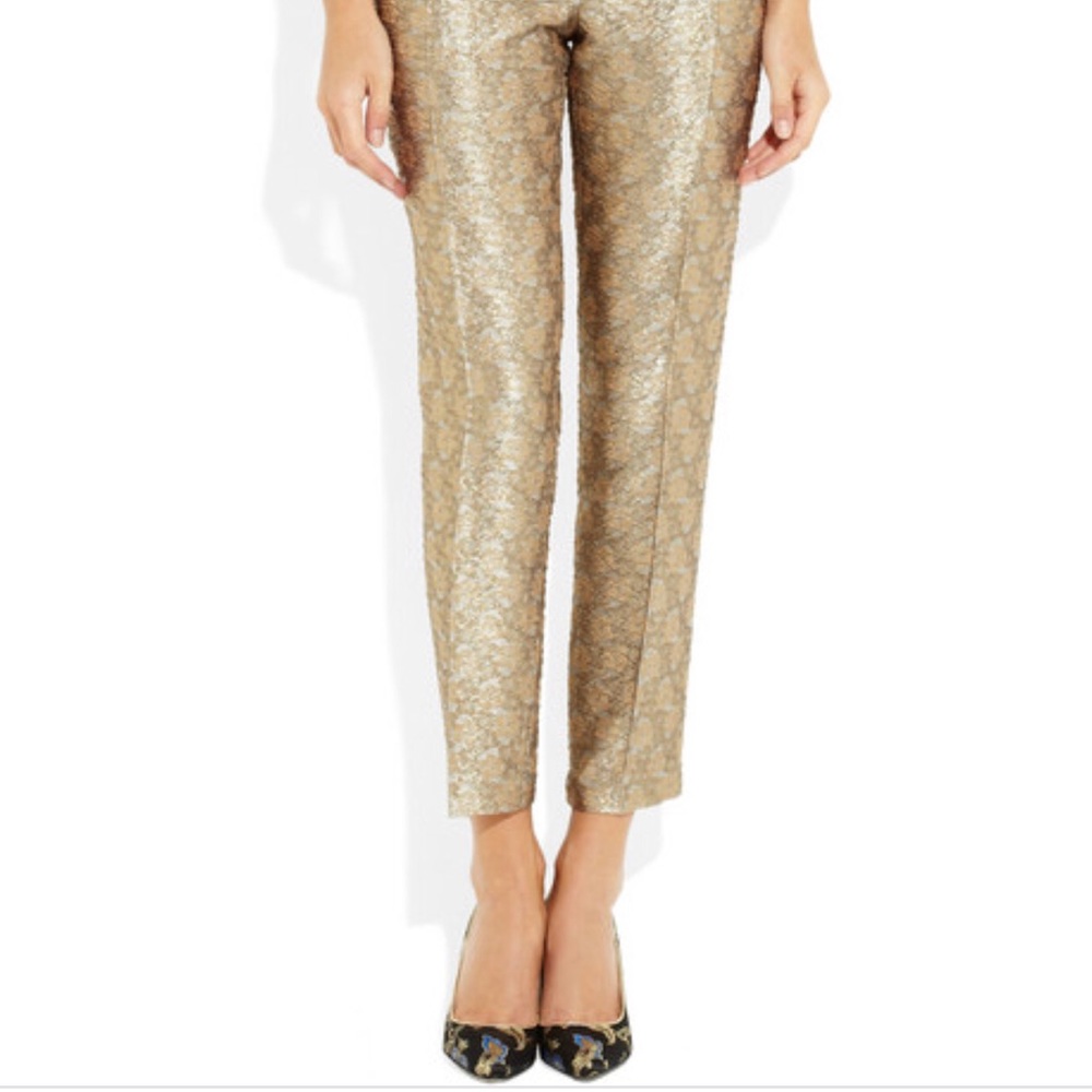 Straight leg Crop Pants